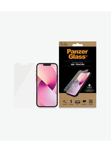 PanzerGlass Standard Fit Tempered Glass Screen Protector with Anti-Microbial for iPhone 13 Mini Clear