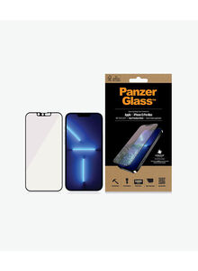 PanzerGlass Edge-to-Edge  Frame with  Anti-Microbial Screen Protector for iPhone 13 Pro Max Clear