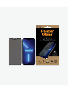 PanzerGlass Edge-to-Edge  Frame with  Anti-Microbial Screen Protector for iPhone 13 Pro Max Clear