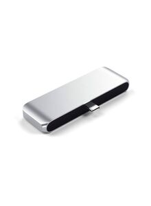 SATECHI Aluminum Type-C Mobile Pro Hub For iPad And Type-C Smartphones,Tablets Silver