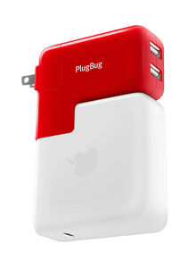 twelve south PlugBug Duo For Macbook Red