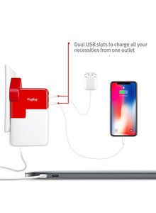 twelve south PlugBug Duo For Macbook Red