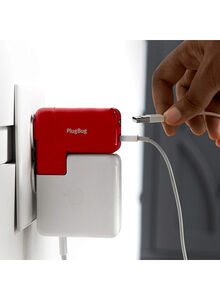 twelve south PlugBug Duo For Macbook Red