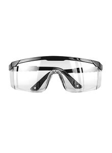 Generic Adjustable Anti Dust Safety Goggles Clear/Black 20 x 10 x 3centimeter