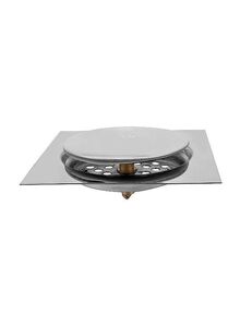 Generic Stainless Steel Floor Drain Stopper Silver 15x15centimeter