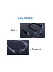 Generic 12-Piece Protective Safety Glasses Transparent 30x15x5centimeter