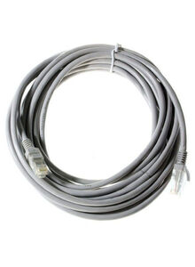 Generic Ethernet Network Lan Internet Router Cable 15meter Grey