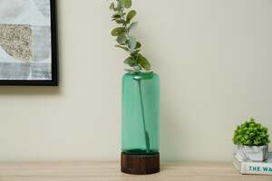 Pan Home Natura Vase Teal D15x37cm