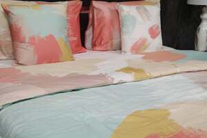 Pan Home Tea Rose 5pcs Comforter Set Peach 220x240cm