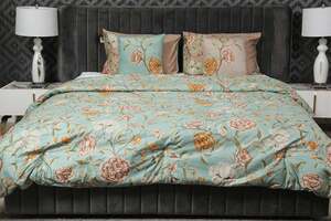 Pan Home Melba 5pcs Comforter Set Turquoise 240x260cm