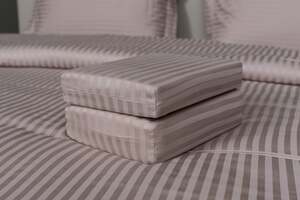 Pan Home Ritzy S/3 Organic Cotton Sateen Duvet Cover Linen 160x220cm