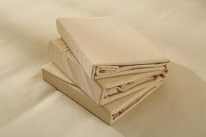 Pan Home Basic Fitted Sheet Linen 160x205+30cm