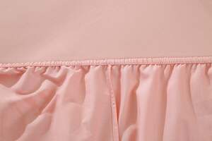 Pan Home Classic Fitted Sheet 200tc Pink 160x205+30cm