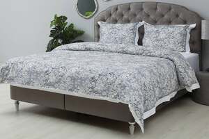 Pan Home Alexandra S/3 Duvet Cover Navy 230x220cm