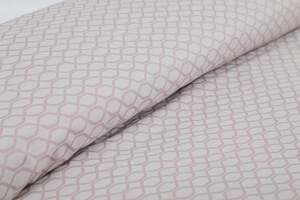 Pan Home Geo S/3 Duvet Cover Pink 260x220cm