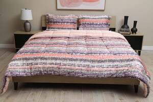 Pan Home Fancy 3pcs Comforter Set Multi 260x260cm