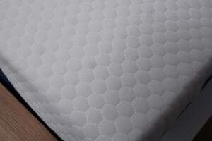 Pan Home Latex Polyester Mattress Topper White 200x200x5cm