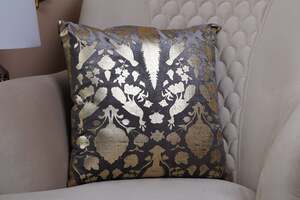 Pan Home Tanisha Filled Cushion Grey 45x45cm