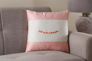 Pan Home Rocio Filled Cushion Pink 45x45cm