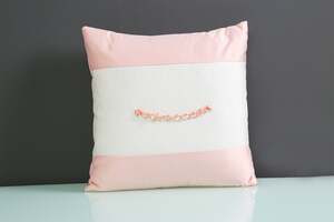 Pan Home Rocio Filled Cushion Pink 45x45cm