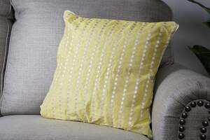 Pan Home Ailith Cushion Cover Yellow 45x45cm