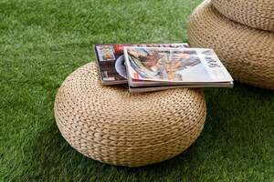 Pan Home Vida Floor Cushion 40x40x15cm-natural