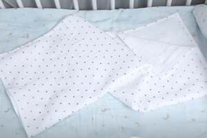 Pan Home Muslin Blanket White Gold 70x100cm