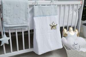 Pan Home Nappy Stacker White 32x60cm