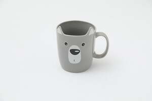 Pan Home Bear Mug Grey 380ml