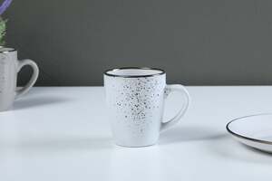 Pan Home Speckle Mug White 370ml