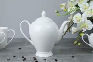 Pan Home Paisley Teapot White 1.1l