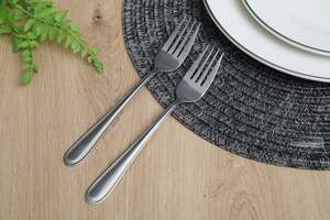 Pan Home Pearl S/2 Dinner Fork Silver