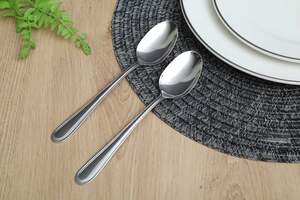 Pan Home Pearl S/2 Dinner Spoon Silver