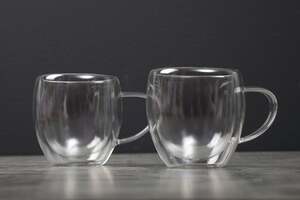 Pan Home Neoflam Double Wall S/2 Tea Cup Clear 250ml