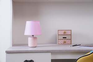 Pan Home Quifi E14 Table Lamp D9x18 - Pink