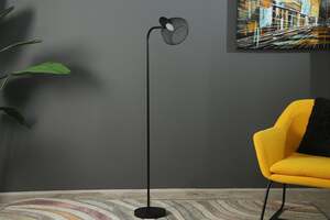 Pan Home Ghezzi E27 Floor Lamp 30x140cm-black