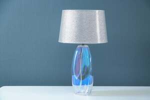 Pan Home Deylan Table Lamp Iridescent/silver H54cm