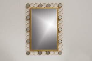 Pan Home Casany Wall Mirror Gold 44x63cm