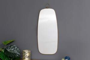 Pan Home Colne Wall Mirror Gold 34x82cm