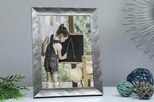 Pan Home Belle Photo Frame 8.5x12 Inch Silver