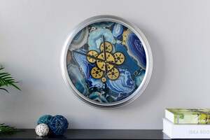 Pan Home Dakota Wall Clock Multi Dia50cm