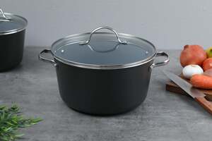 Pan Home Forever Cooking Pot Grey D26cm