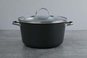 Pan Home Forever Cooking Pot Grey D26cm
