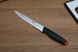 Pan Home New-laser Carving Knife Black 40x7x2cm