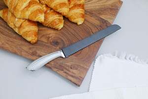 Pan Home Garmisch 8 Inch Bread Knife Black