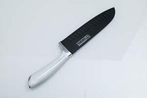 Pan Home Garmisch 7 Inch Santaku Knife Black