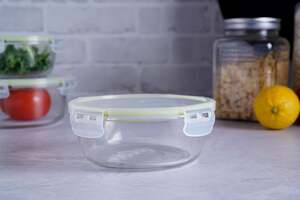 Pan Home Lukas Round Food Container Clear 760ml