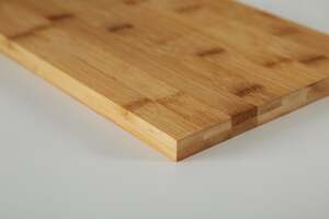 Pan Home Bamboo Cutting Board S/3 Natural