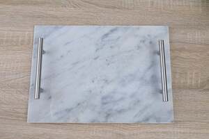 Pan Home Yemoh Cutting Board Marble White 35x25x4cm