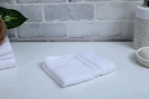 Pan Home Charisma Face Towel White 30x30cm 600gsm